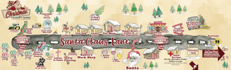 Christmas at Schnepf Farm